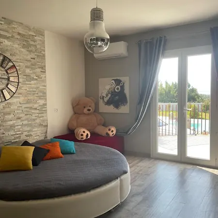 Luxueuse Privee Avec Piscine Lagon Calenzana